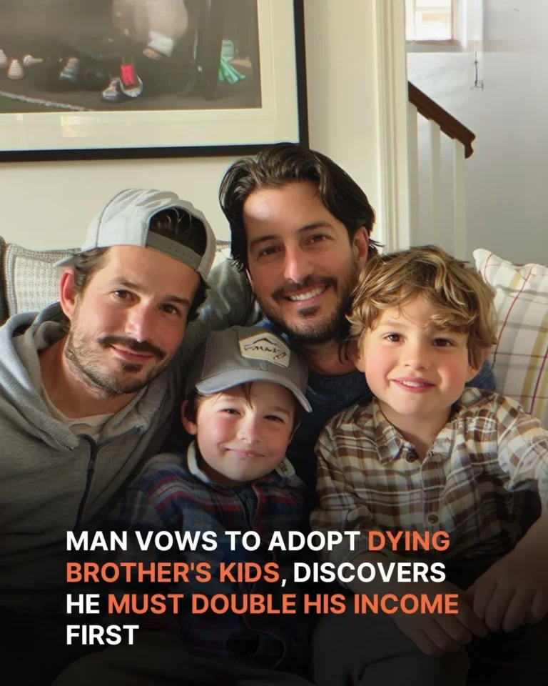 Man Promises to Adopt Dying Brother’s Kids, Learns He Should First Earn Twice as Much