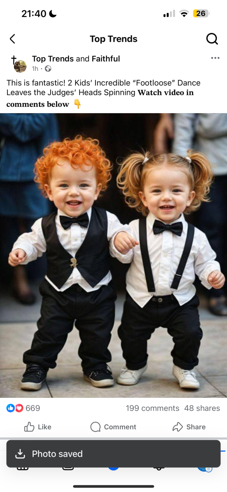 Incredible! Two Kids Amazing ‘Footloose’ Dance Performance Shocks the Judges and Leaves Them Speechless!