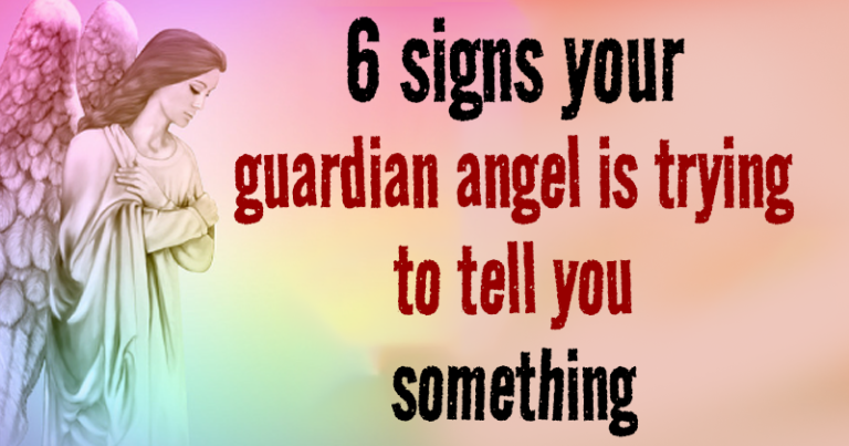 6 signs that your guardian angel is trying to tell you something