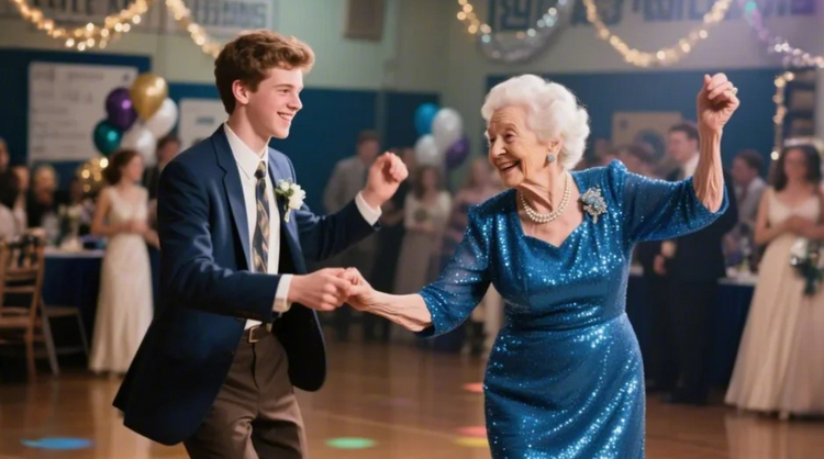 I TOOK MY 89-YEAR-OLD GREAT-GRANDMA TO PROM—SHE STOLE EVERYONE’S HEART THAT NIGHT
